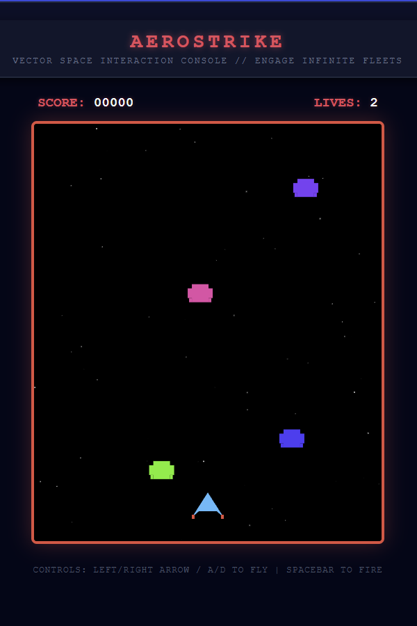 Play AeroStrike Action Arcade Game
